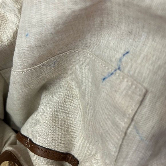 Michael Kors "Skorpios" Pebbled Leather Bag - Picture 12 of 16